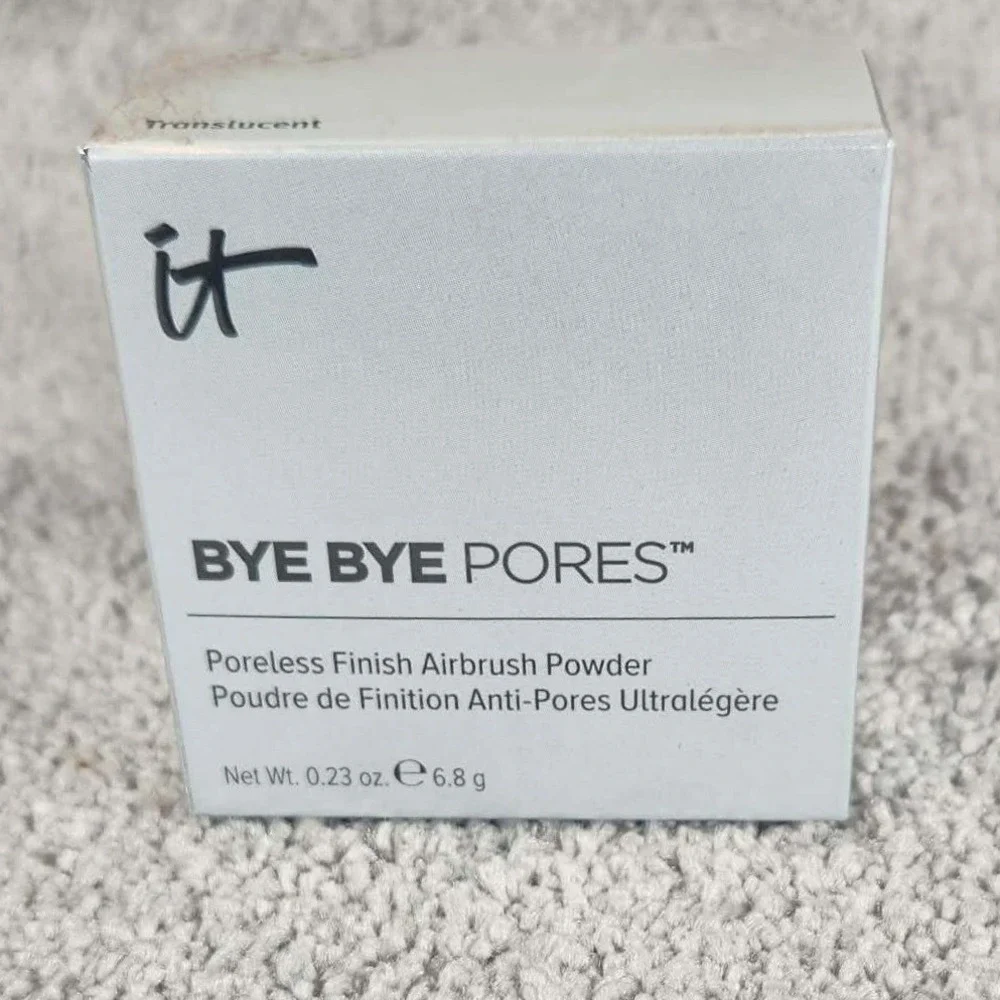 IT Cosmetics Bye Bye Pores Poreless Finish‎ Airbrush Powder Translucent 0.23oz